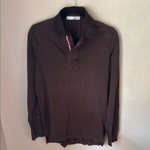 Splendid Dark Brown Long Sleeve Shirt